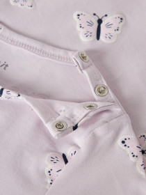 NAME IT Sunsuit Vandora Lavender Fog Butterfly